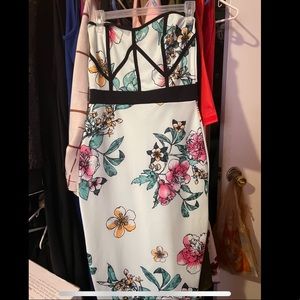 Boohoo Strapless dress